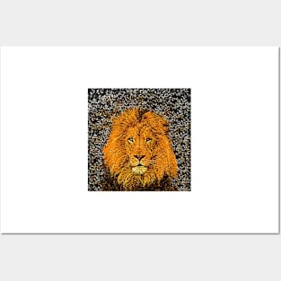 African Lion Posters and Art